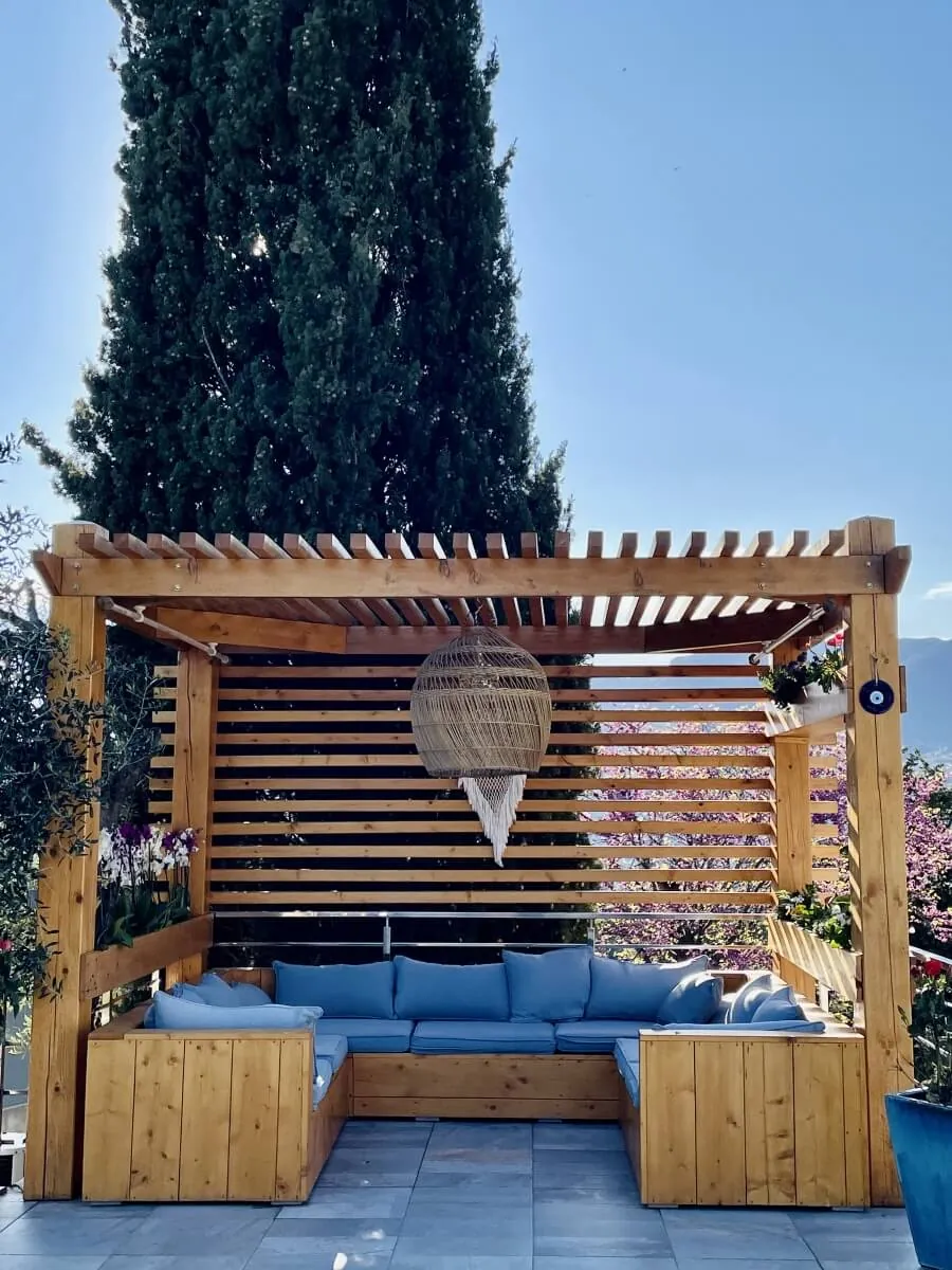 Terrasse piscine – maison d'hôtes L'Escondida à Nice
