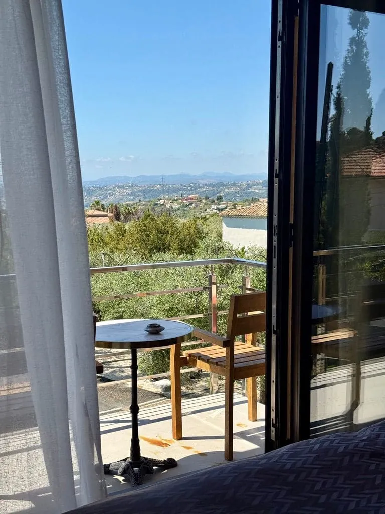 Vue vers extérieur – Suite Deluxe – Vue sur mer, maison d'hôtes L'Escondida à Nice